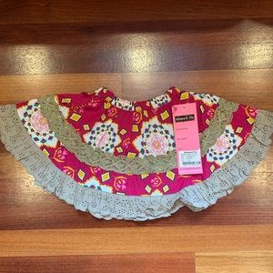 Mustard Pie Emerson Skirt in Magenta Sunrise